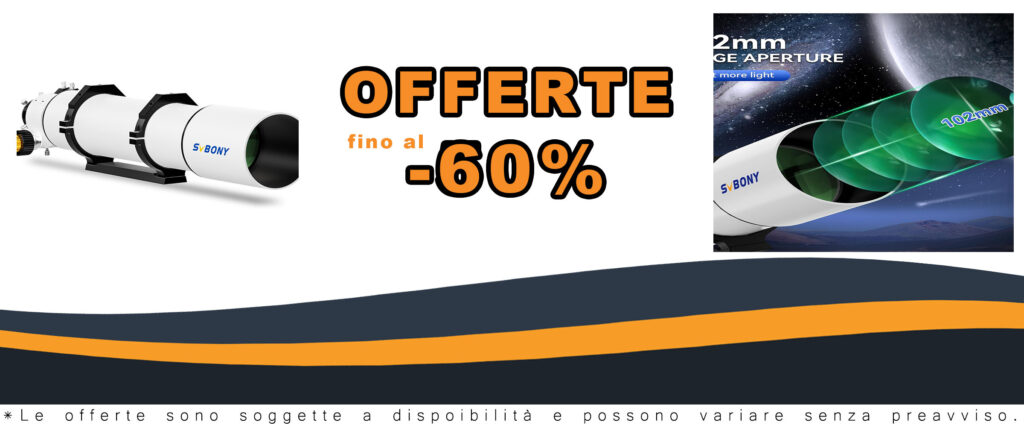 Svbony SV48P 102F6.5 Telescopio Rifrattore per osservazioni visive