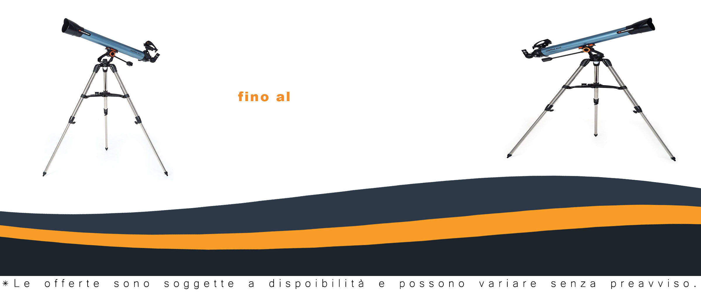 Celestron 22402 Inspire 80AZ Telescopio rifrattore con adattatore per smartphone  