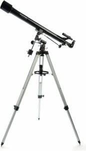 Telescopio Celestron PowerSeeker 60EQ su treppiede con lenti e accessori  
