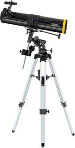 Telescopio Bresser National Geographic 76/700 EQ puntato verso il cielo stellato