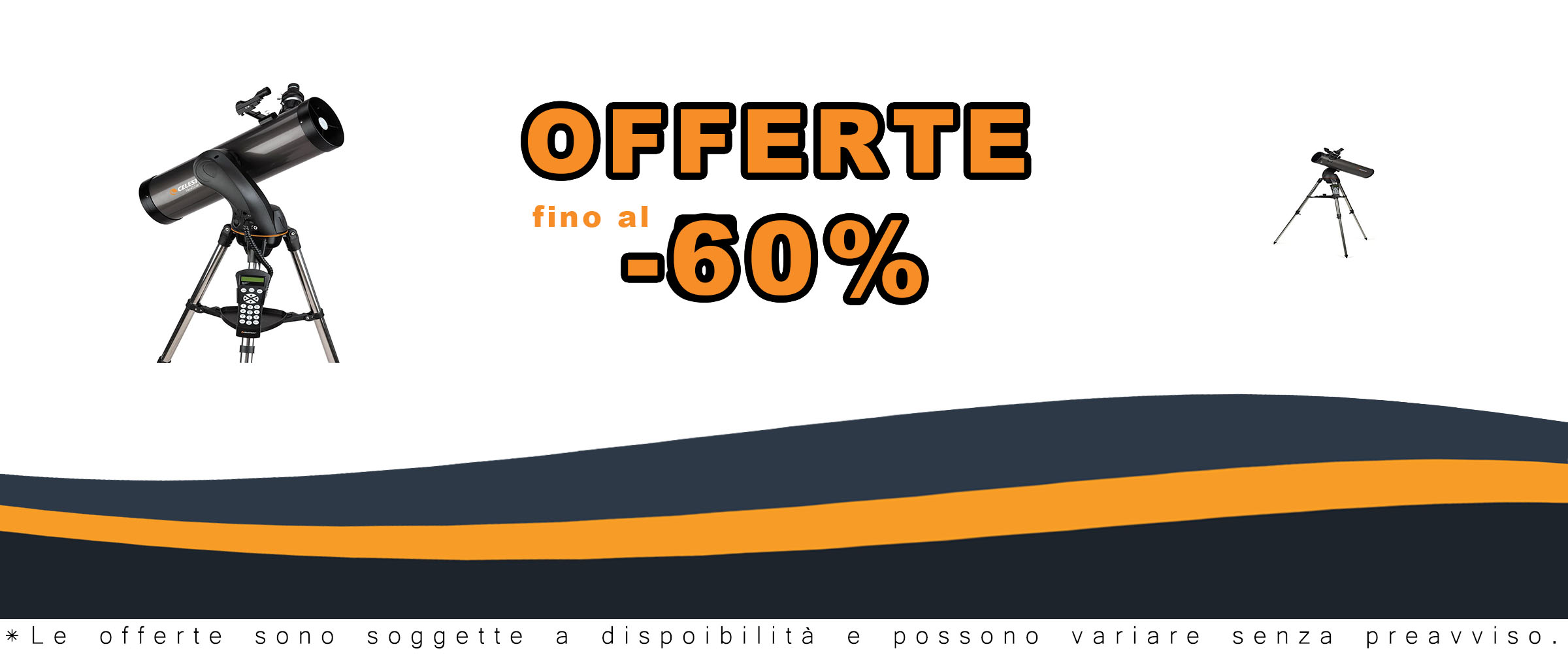 Celestron NexStar SLT 130 contro un cielo stellato