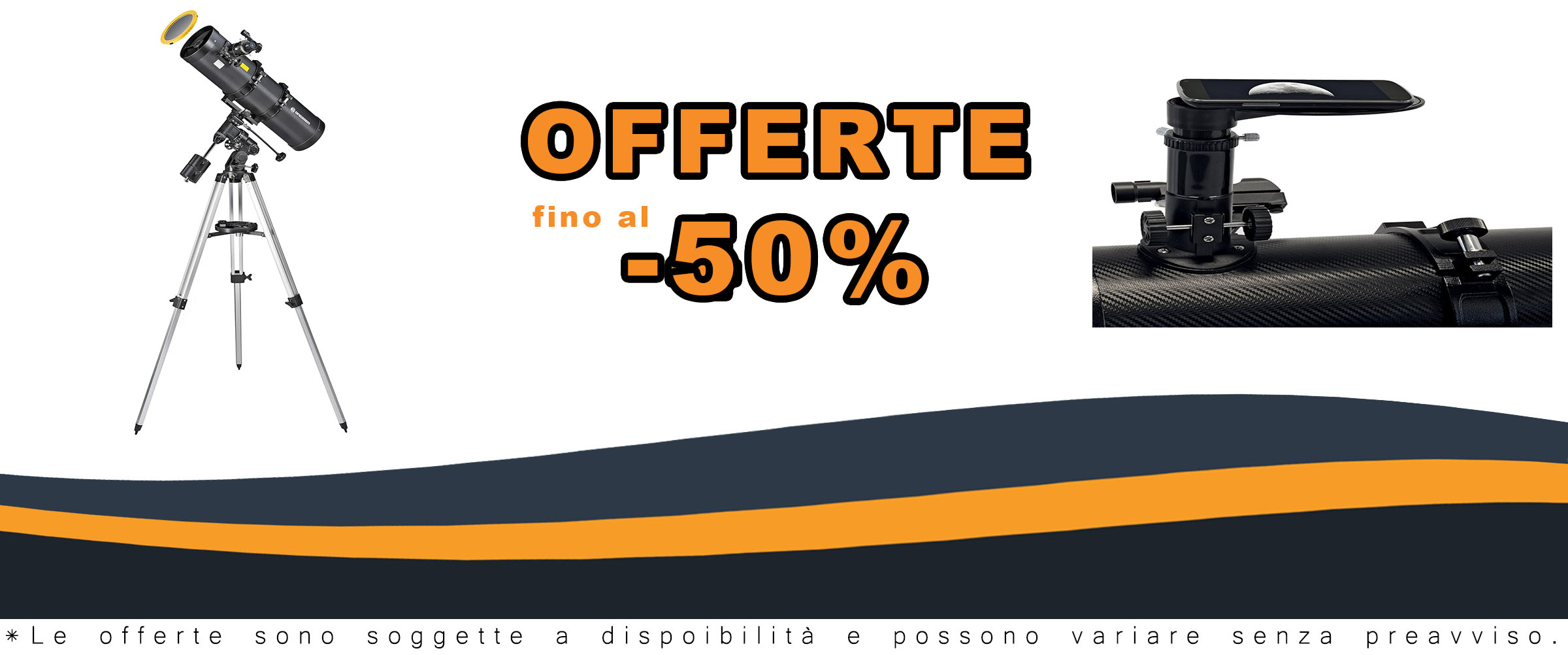 Telescopio Bresser Pollux 150/750 EQ3 con filtro solare in azione