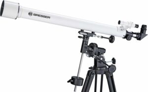Bresser 4660910 Telescopio Rifrattore Classic 60/900 EQ Sky con accessori