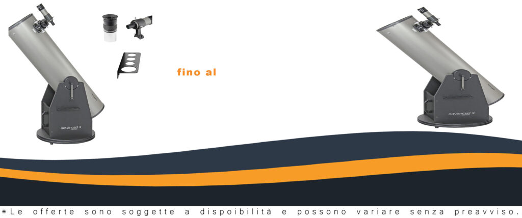 Omegon Telescopio Dobson Advanced X N 254/1250 in azione sotto le stelle