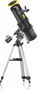 Bresser Telescopio Pollux EQ3 150/1400 mirato verso il cielo stellato