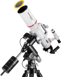Telescopio Bresser Messier AR102s/600 EXOS-2 con montatura PMC-Eight e applicazione ExploreStars