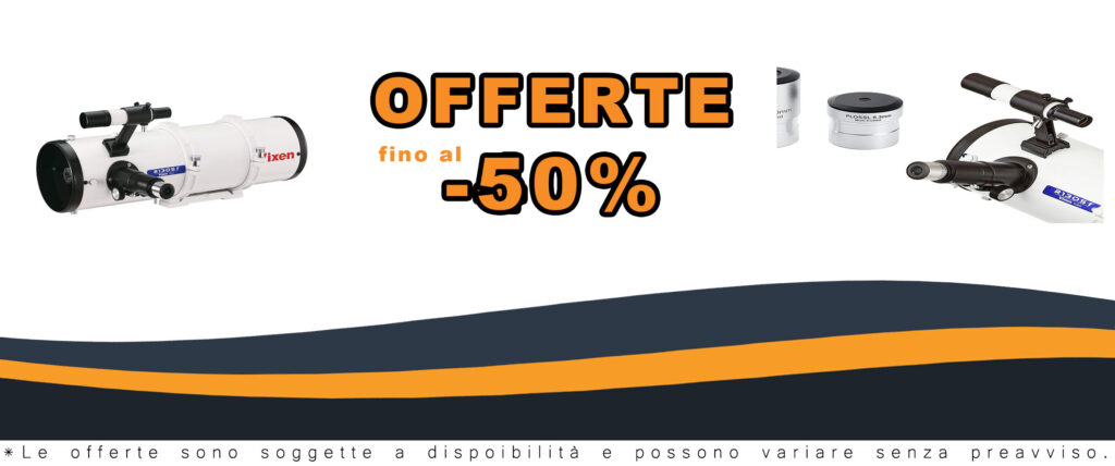 Tubo ottico riflettore newtoniano Vixen R130Sf contro il cielo stellato