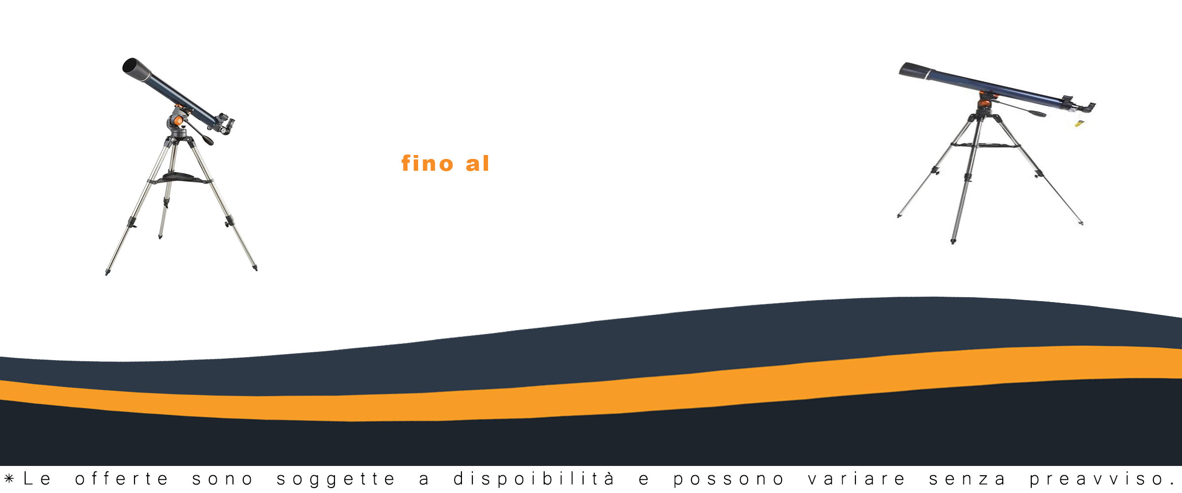 Telescopio ZXLPHAZ puntato verso un cielo stellato