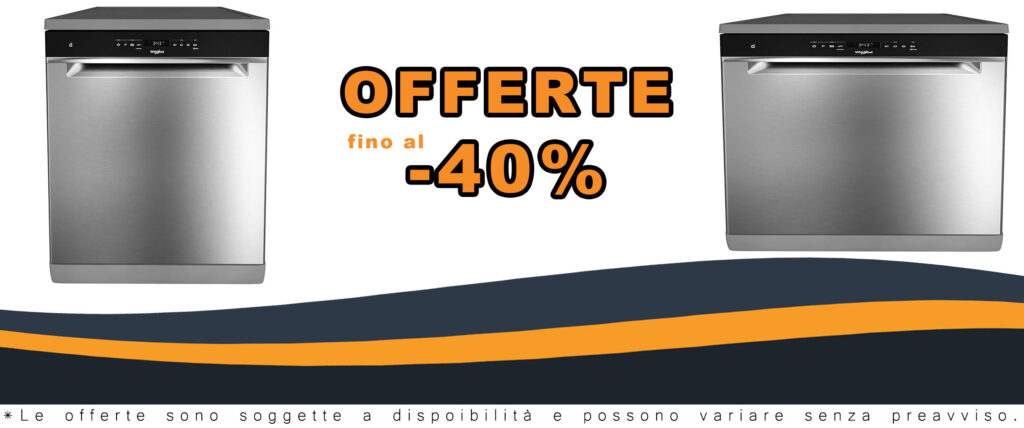 Whirlpool Lavastoviglie WFO 3T141 X in acciaio inox con grande capienza e design elegante