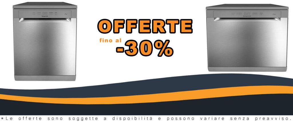 Lavastoviglie Hotpoint Ariston H2F HL626 X in acciaio inox, con capacità di 14 coperti e classe energetica E