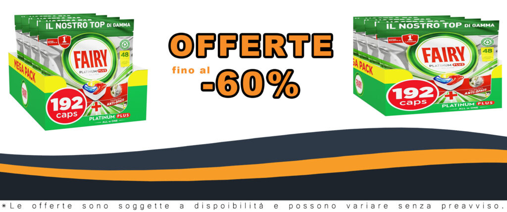 Fairy Platinum Detersivo Pastiglie Lavastoviglie Plus con limone e tecnologia Anti-Opaco