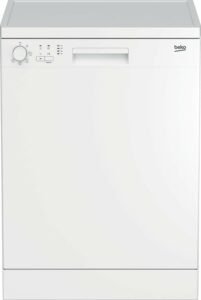 Lavastoviglie Beko DFN05321X in acciaio, 13 coperti, silenziosa e a basso consumo energetico.