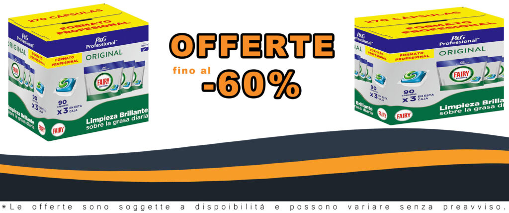 Fairy Professional Original Capsule Per Lavastoviglie, confezione da 90 capsule per 3 lavaggi, ideale per una pulizia brillante delle stoviglie.