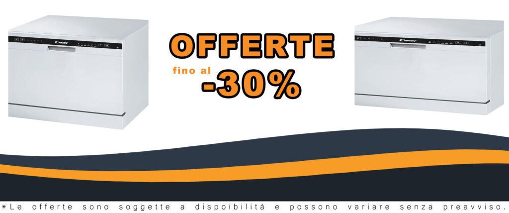 Candy Posable CDCP 6 Mini Lavastoviglie da Tavolo, compatta ed efficiente, ideale per piccoli spazi