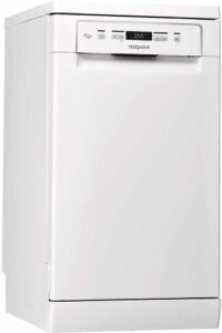 Lavastoviglie Hotpoint Ariston HSFC 3T127 C, compatta e performante, con capacità di 10 coperti e classe energetica E