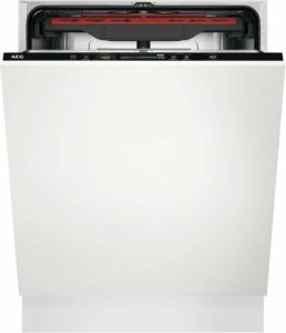 AEG FSB53907Z Lavastoviglie Integrata Proclean, 60 cm, Nera con sistema di lavaggio avanzato e design elegante