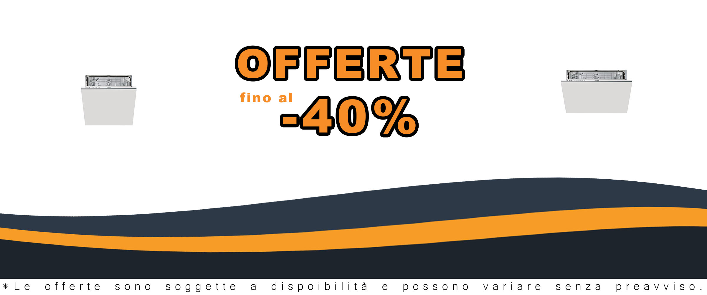 Hotpoint-Ariston HIE2B19CE, lavastoviglie da 60 cm bianca, vista frontale  