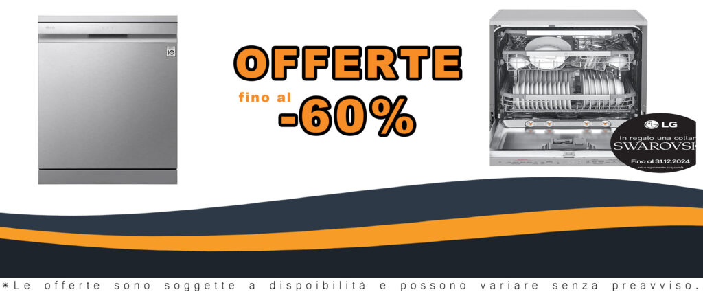 Lavastoviglie LG DF455HSS con tecnologia QuadWash e vapore TrueSteam, ideale per 14 coperti