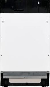 Respekta Lavastoviglie Integrata 45 cm, modello GSP45VV, con cestello portaposate, 4 programmi e 49 dB di rumore, ideale per spazi piccoli e famiglie medie.