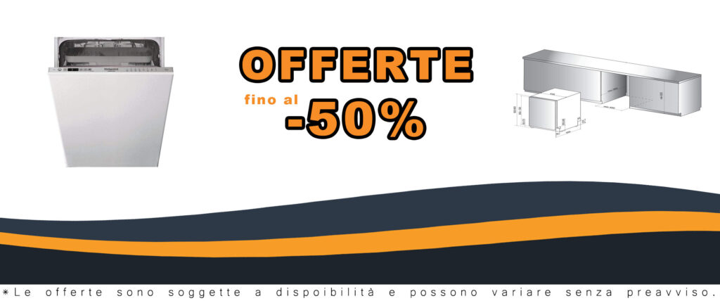 Immagine della lavastoviglie slim HSIC 3T127 C, compatta e con motore inverter, perfetta per cucine con spazio limitato.