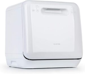 Klarstein Aquatica Mini Lavastoviglie, design compatto e adatta per spazi piccoli