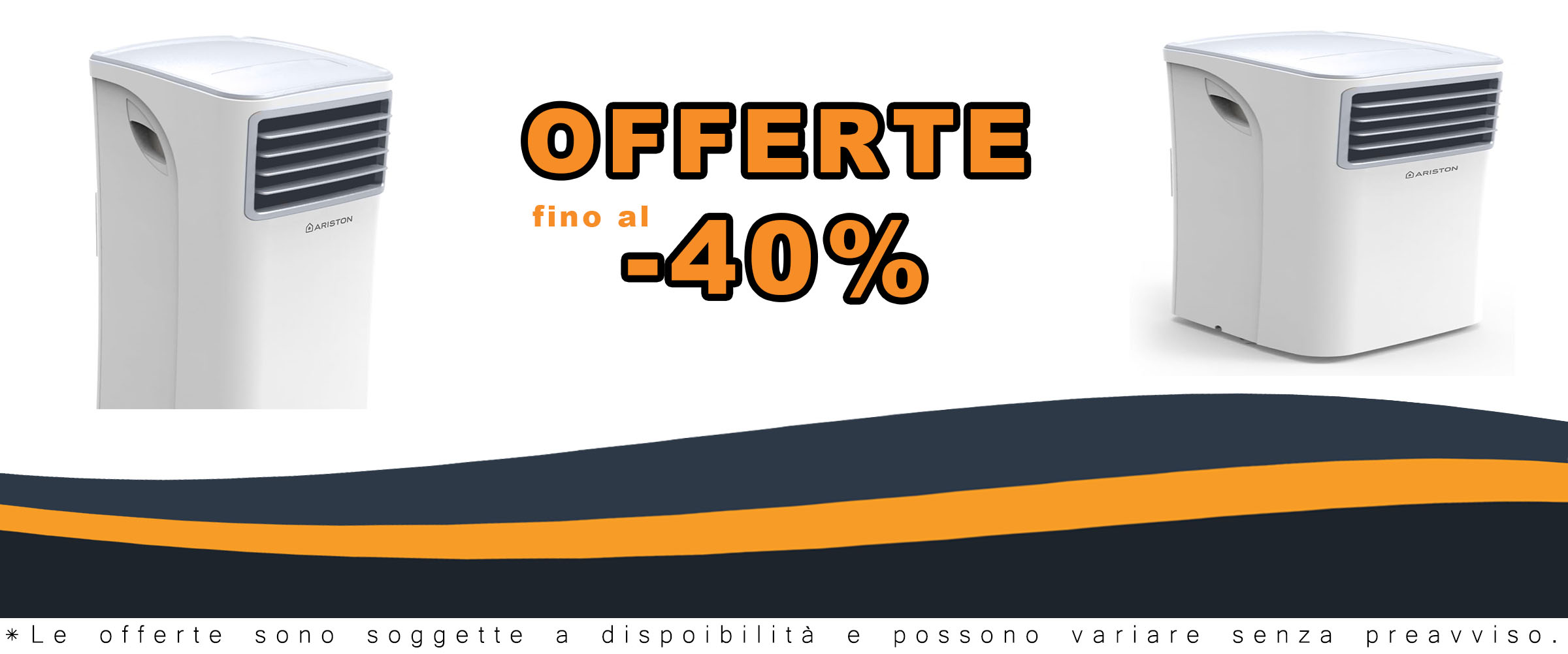 Ariston MOBIS condizionatore portatile 8.000 Btu, ideale per ambienti fino a 25 mq, classe energetica A