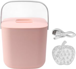 Mini lavastoviglie portatile da 18 W ideale per stoviglie, frutta e verdura, perfetta per spazi ridotti e risparmio energetico.