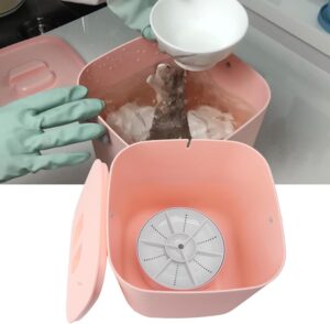 Mini lavastoviglie portatile da 18 W ideale per stoviglie, frutta e verdura, perfetta per spazi ridotti e risparmio energetico.