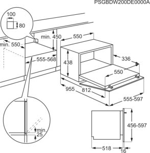 Mini Lavastoviglie Electrolux Serie 600 da Tavolo, compatta e ideale per piccoli spazi, con 6 programmi di lavaggio e capacità per 6 coperti.