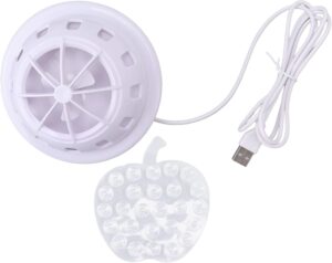 TOPINCN Mini Lavastoviglie portatile con alimentazione USB, ideale per piccole cucine e viaggi, con tecnologia a onda turbo per una pulizia ad alta pressione.