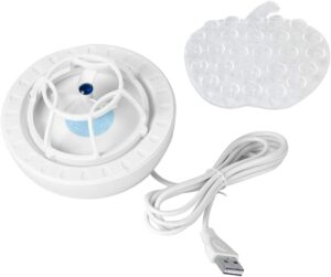 Ejoyous Mini Lavastoviglie blu, compatta e portatile, ideale per uso domestico e viaggi