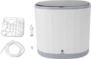 Detergente automatico per tazze USB, mini lavastoviglie portatile per rimuovere macchie di tè e caffè, perfetto per l'ufficio e l'uso domestico.