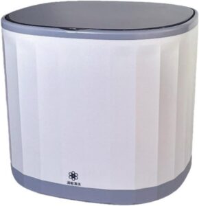 Mini lavastoviglie portatile con USB ricaricabile e porta tazza interna, ideale per la pulizia di piccoli artefatti domestici