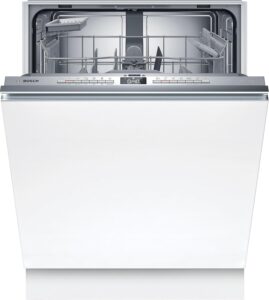 Lavastoviglie Bosch SMV4HAX19E Serie 4 da incasso a scomparsa totale, con Home Connect, InfoLight e Programma Preferito