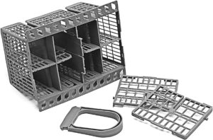 Cestello per Posate da Lavastoviglie compatibile con Hotpoint, Indesit, Whirlpool, ideale per una pulizia efficace delle posate.