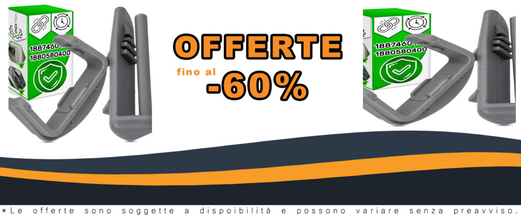 Kit di tappi di copertura per il binario di guida del rullo del cesto della lavastoviglie, compatibile con i modelli Beko, in evidenza con garanzia di 5 anni.