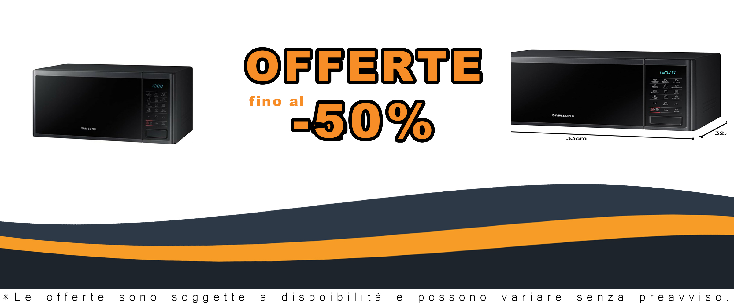 Microonde Samsung MG23J5133AG/EC nero grafite con griglia 