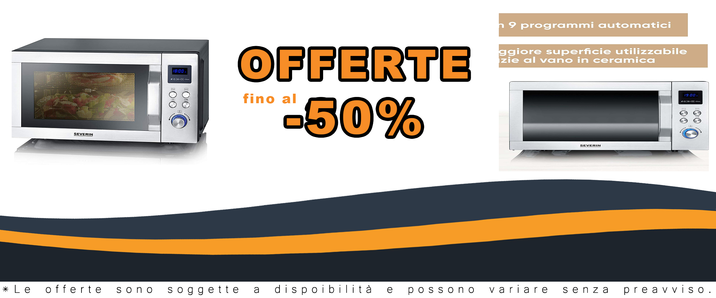 SEVERIN Forno a Microonde 3 in 1 con grill, aria calda e grande capacità, perfetto per ogni cucina.
