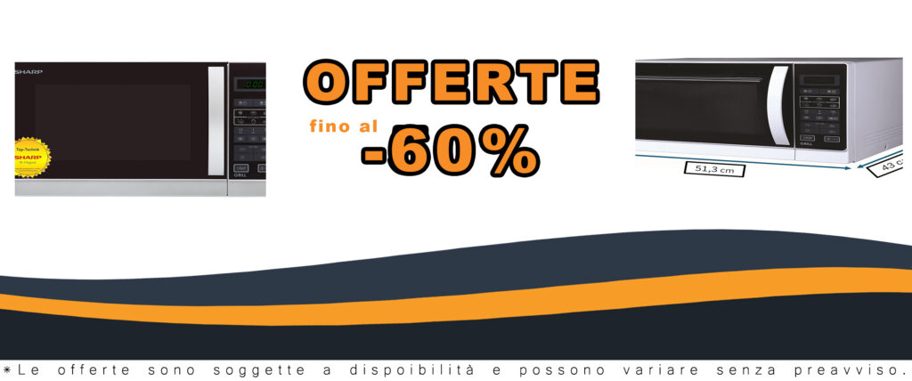 Sharp R-742WW forno a microonde bianco da 25 litri con grill integrato