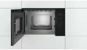 Bosch Serie 4 BFL523MB0B - Microonde da incasso elegante e funzionale, perfetto per la cucina moderna.