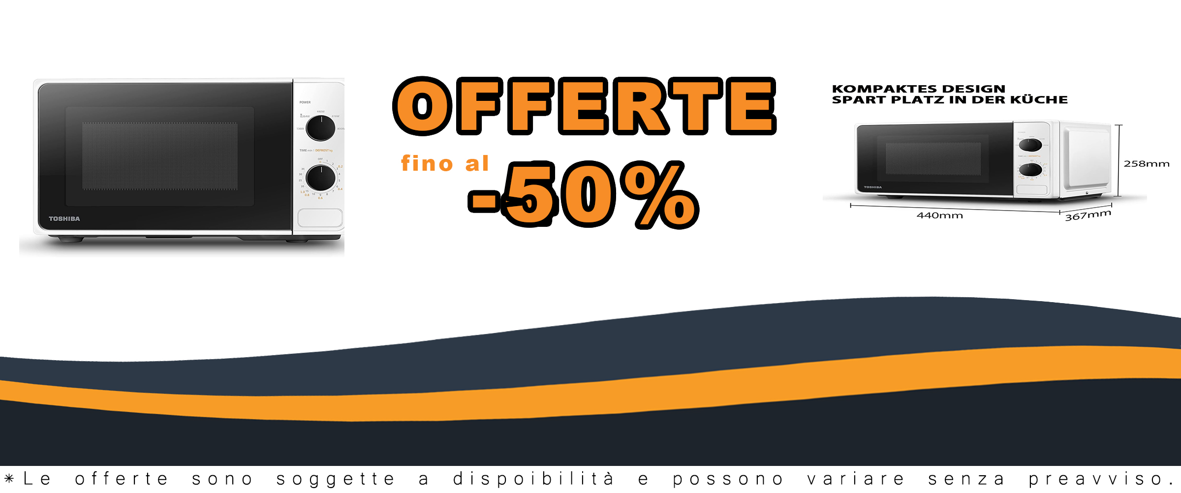 Toshiba MM2-MM20PF(WH) - Microonde bianco da 20 litri, 800W, con funzione di sbrinamento facile e 5 livelli di potenza