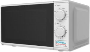 Forno a Microonde Howell 20 Litri con Grill, Comandi Multipli - Ideale per cucinare velocemente e in modo versatile