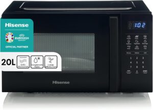Hisense H20MOBS4HG Forno Microonde con controllo elettronico e funzione grill, colore nero