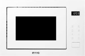 Microonde integrabile EVVO Mi45 Glass Wh con design elegante e funzionalità avanzate
