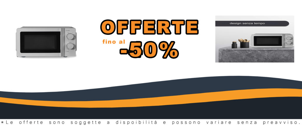 Forno a microonde Bakaji 20 litri, 700W con design compatto e 6 livelli di potenza