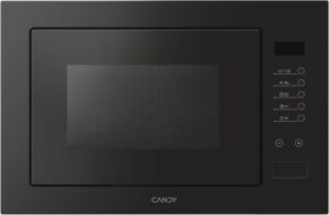 Microonde Candy MIC G25 GDFN Nero 25L 900W, un elettrodomestico compatto e potente, ideale per la cucina moderna.
