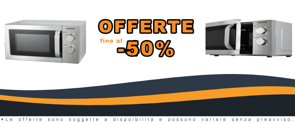 AIWA MW-200SL: Forno a Microonde 20 Litri, 700W, Design Elegante in Argento