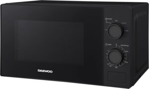 Microonde Daewoo MMF0S20T0B002 nero 20L 700W con sicurezza bambini  