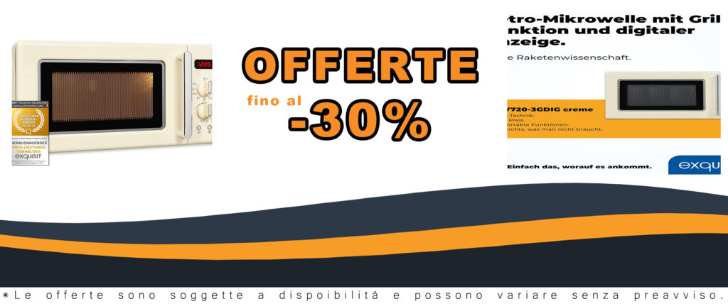 Immagine del microonde Exquisit RMW720-3GDIG in stile retro con display digitale e piatto girevole