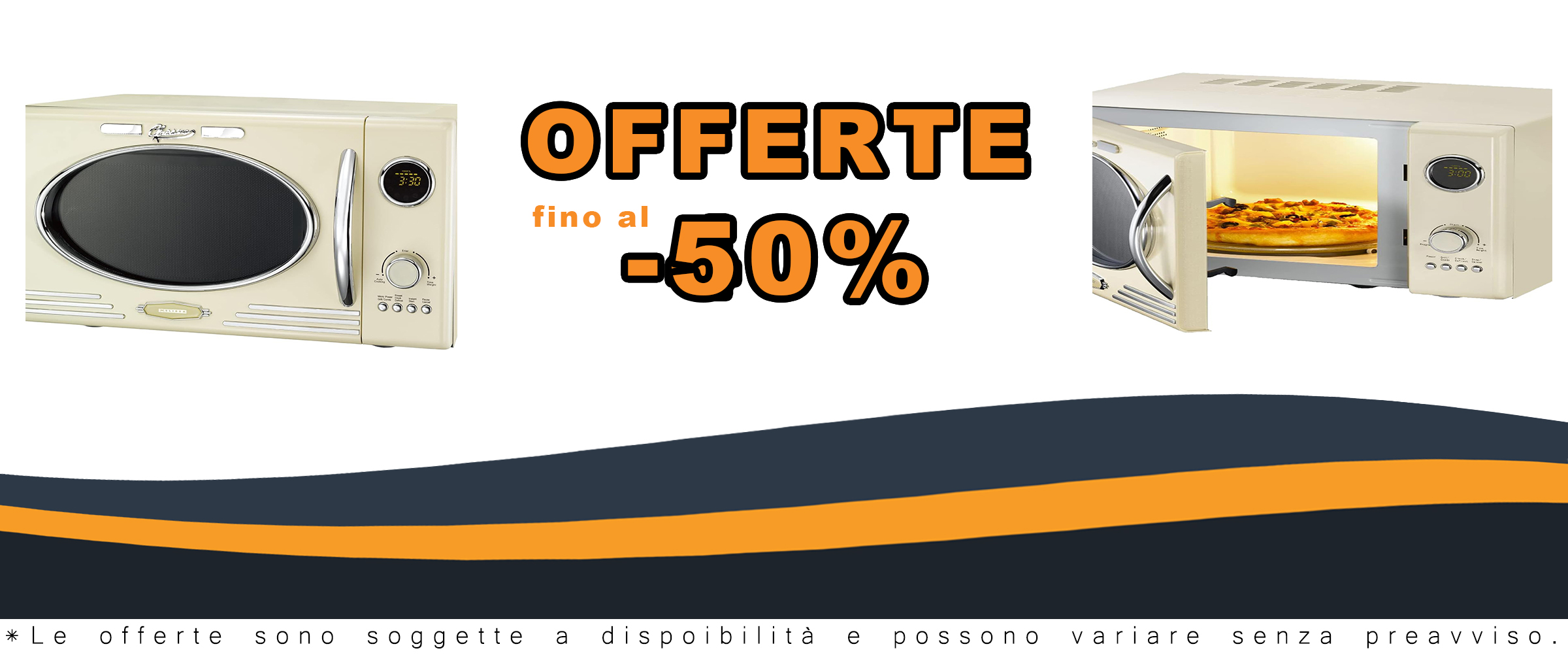 Forno a microonde MELISSA 16330128 con design retro, griglia e potenza di 1000 Watt  